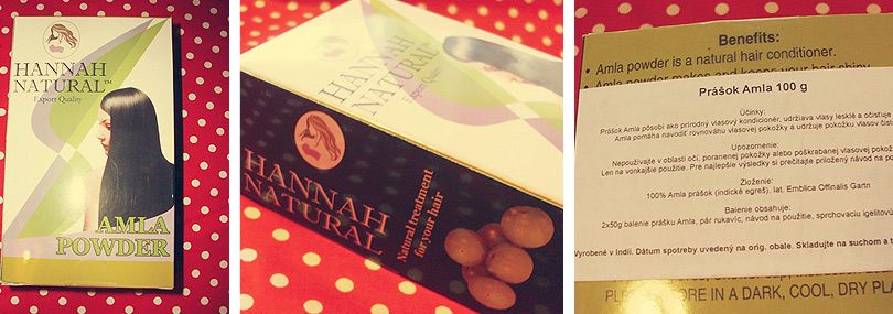 Amla prášok Hannah Natural